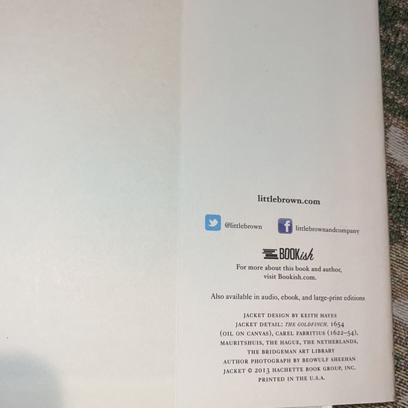 The Goldfinch Tartt, Donna Published by London Little Brown 2013 First Ediiton - Picture 8 of 14